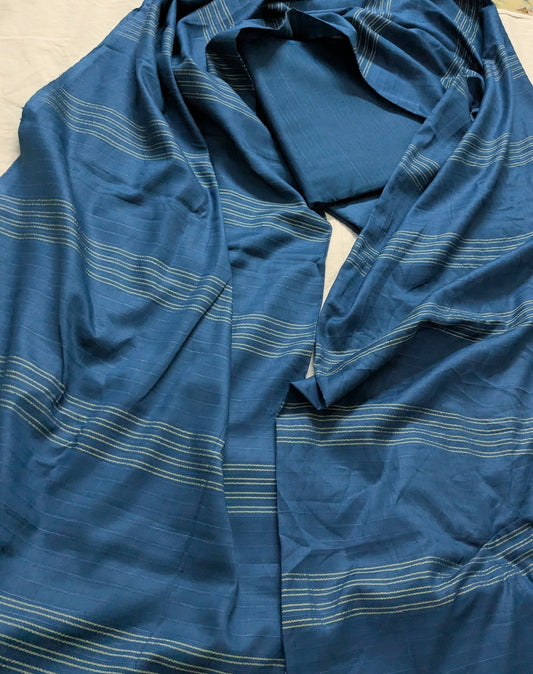 ZARI BANA DORA SLUB LAWN 3PC LAWN LUXURIOUS COLLECTION 2025 (Z00ZBLU)