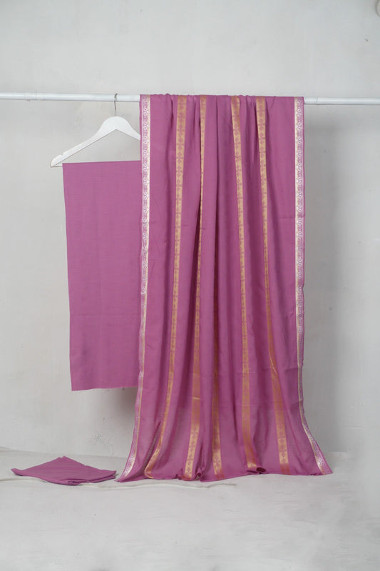 3PC BANA DORA SELF JAQUARD PREMIUM QUALITY SUMMER COLLECTION (BNS00TP)