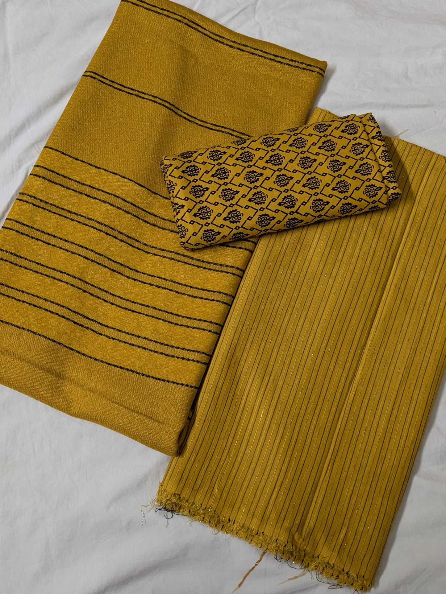 3PC ALPINE BLACK VELVET WINTER UNIQUE LUXURY ARTICLE WITH PRINTED TROUSER ( MASTRD)