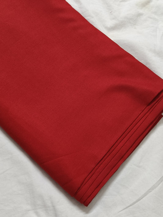 2PC PLAIN MARINA WINTER COLLECTION EXPORT QUALITY RED COLOR (MR00RD)