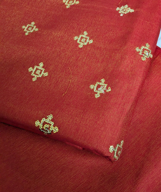 Gold Shemray sequence Embroided 2pc mid season