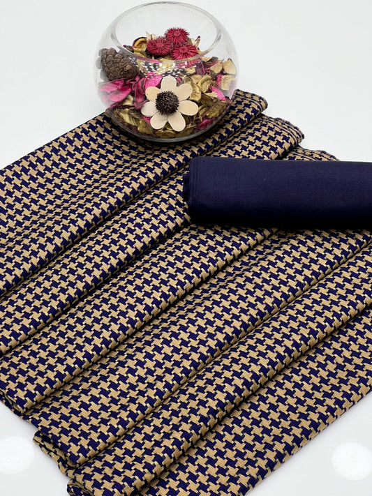 Wool Marina 2pc winter collection(NEVY BLUE)