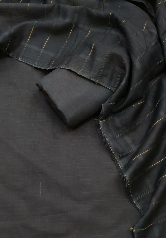 BANA DORA LAWN 3PC COLLECTION BLACK