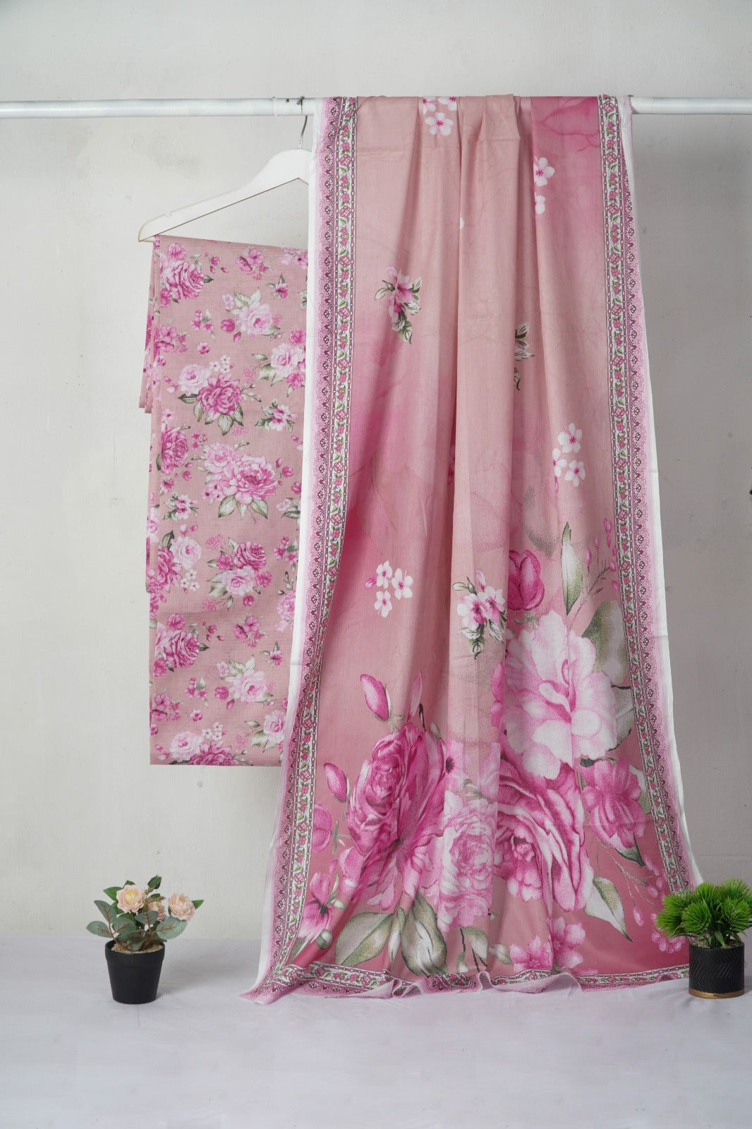 3PC BAROQUE DIGITAL PRINT BANA DORA LAWN LUXURIOUS COLLECTION (BQ00D4)