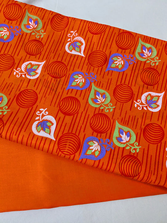 2PC LAWN SUIT PASTE PRINT