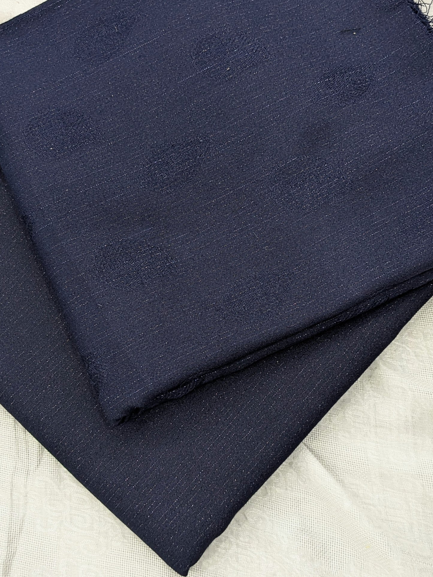 2PC ZARI LINE MOON LITE MARINA WINTER COLLECTION. ( NEVYBLUE)