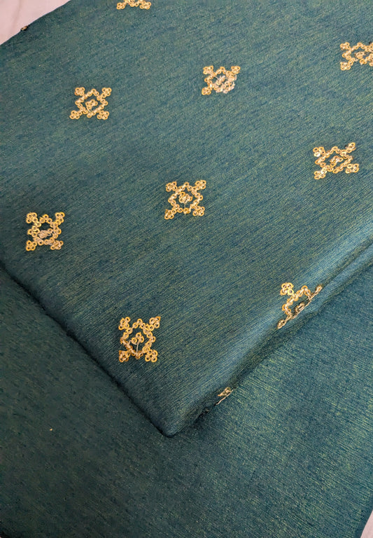 Gold Shemray sequence Embroided 2pc mid season