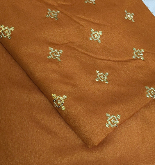 Gold Shemray sequence Embroided 2pc mid season