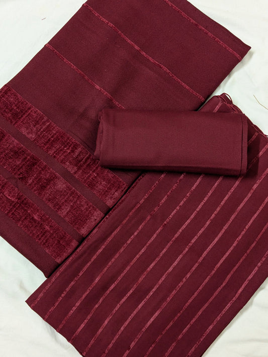 ALPINE VELVET MARINA MOST DEMANDING WINTER COLLECTION REDISH MEHRON COLOUR