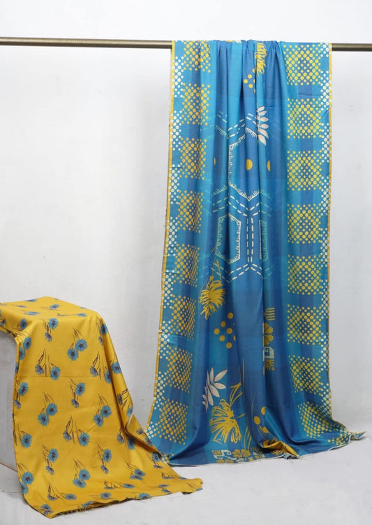 Shemray Digital print 3pc mid season collection