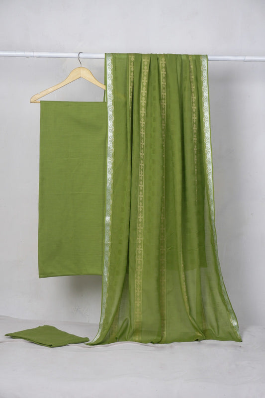 3PC BANA DORA SELF JAQUARD PREMIUM QUALITY SUMMER COLLECTION (BNS00DW)