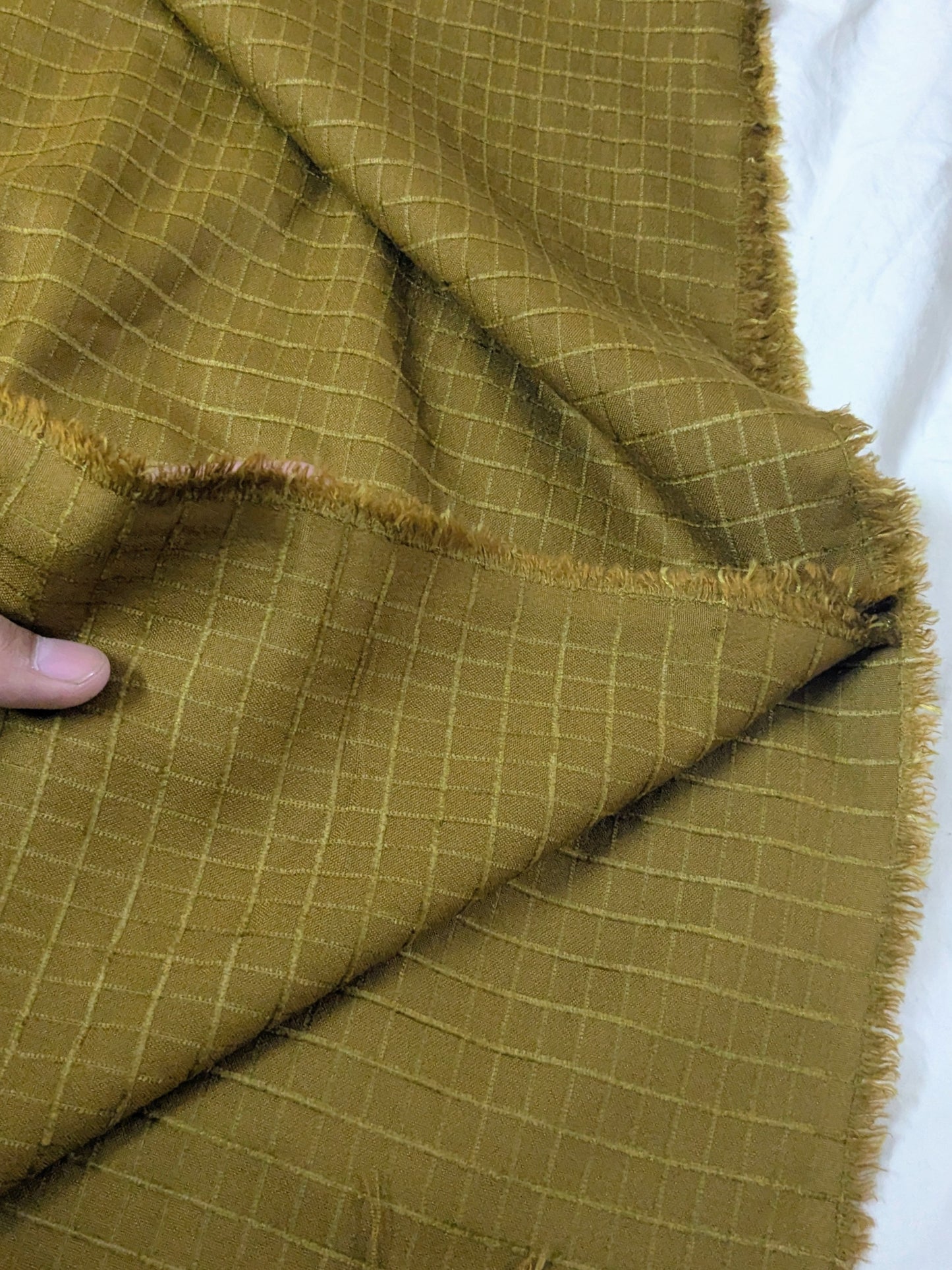 3PC MARINA CHECK VELVET WITH FANCY VELVET BROSHA SHAWL NEW ARRIVAL PREMIUEM QUALITY WINTER COLLECTION (DARK MHNDI COLOR)