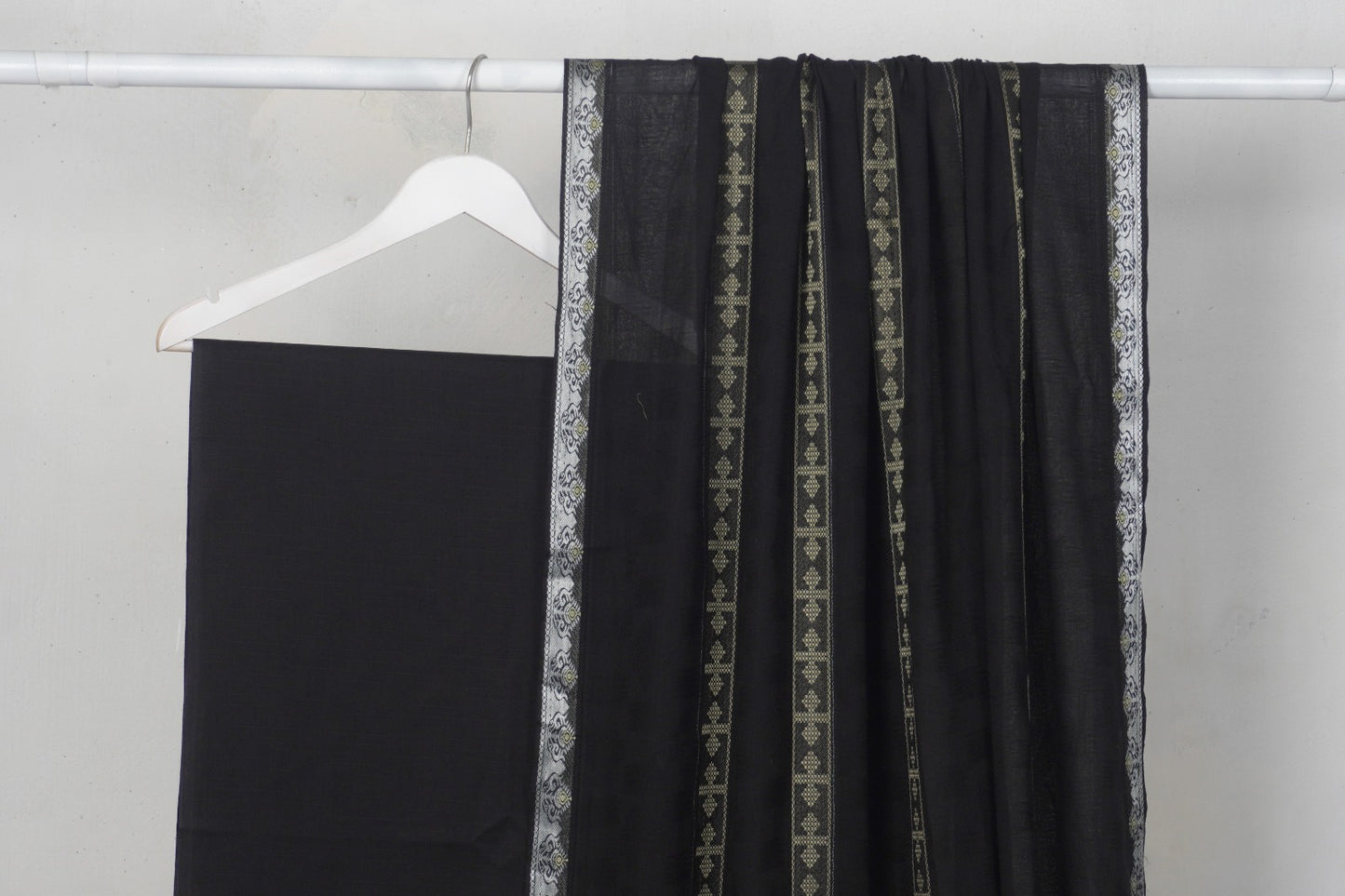 3PC BANA DORA SELF JAQUARD PREMIUM QUALITY SUMMER COLLECTION (BNS00BLK)