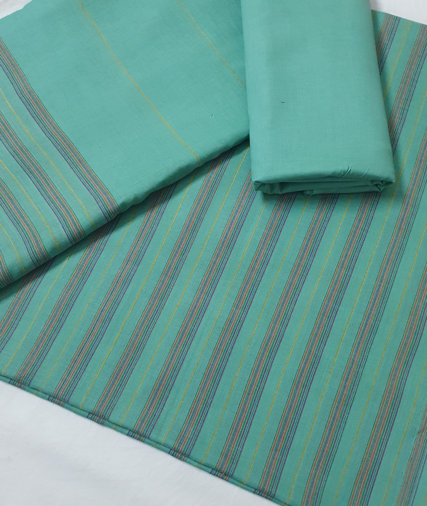 Handmade woven rangoli 3pc luxurious summer collection (3RN00SG)