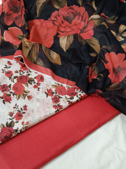 3PC NISHAT DIGITAL PRINT BANA DORA LAWN COLLECTION (NS00D4)