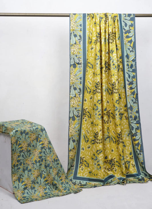 Shemray Digital print 3pc mid season collection