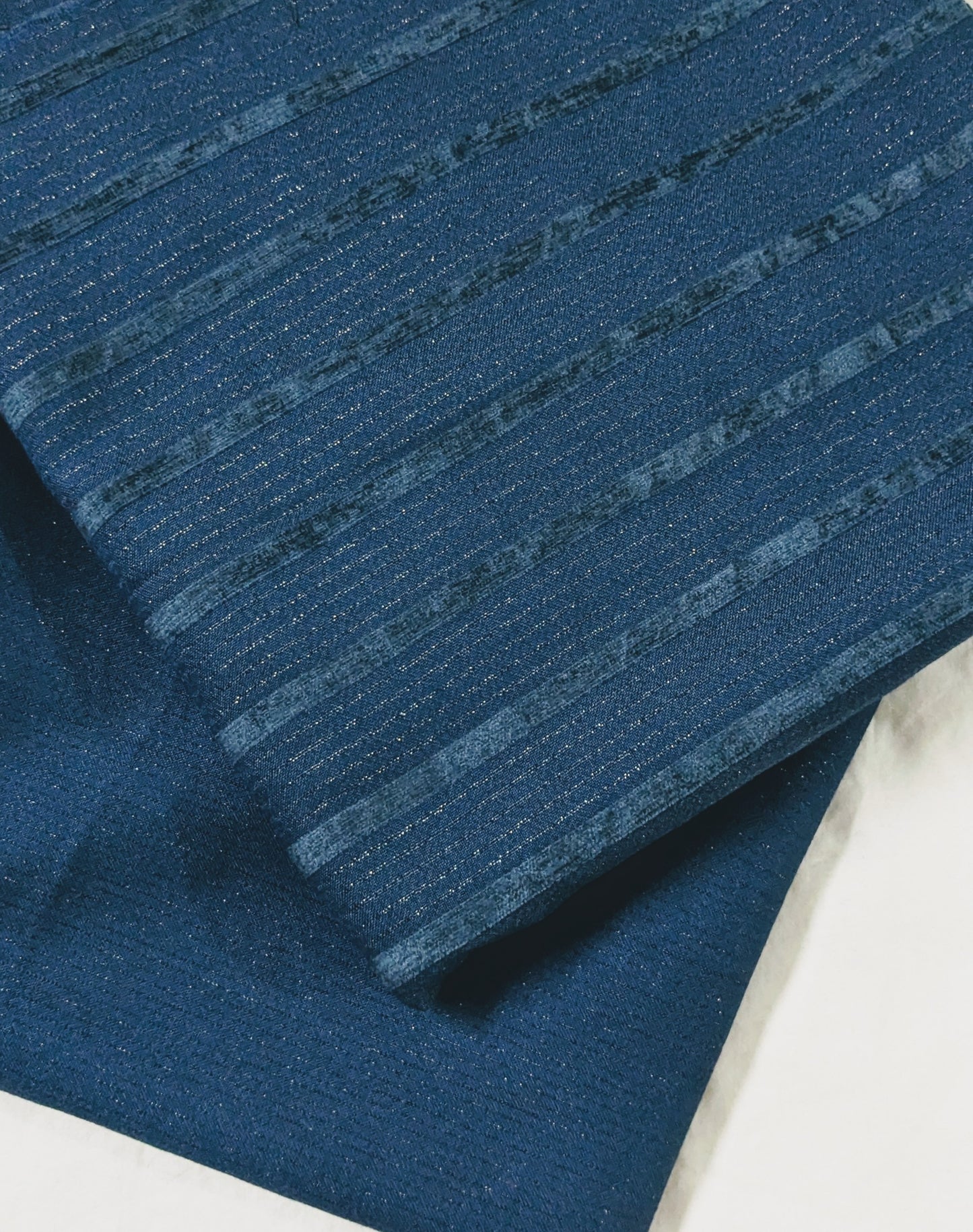 2PC ALPINE MOON LITE VELVET MARINA MOST DEMANDING WINTER COLLECTION 2025. ( ZINC BLUE)