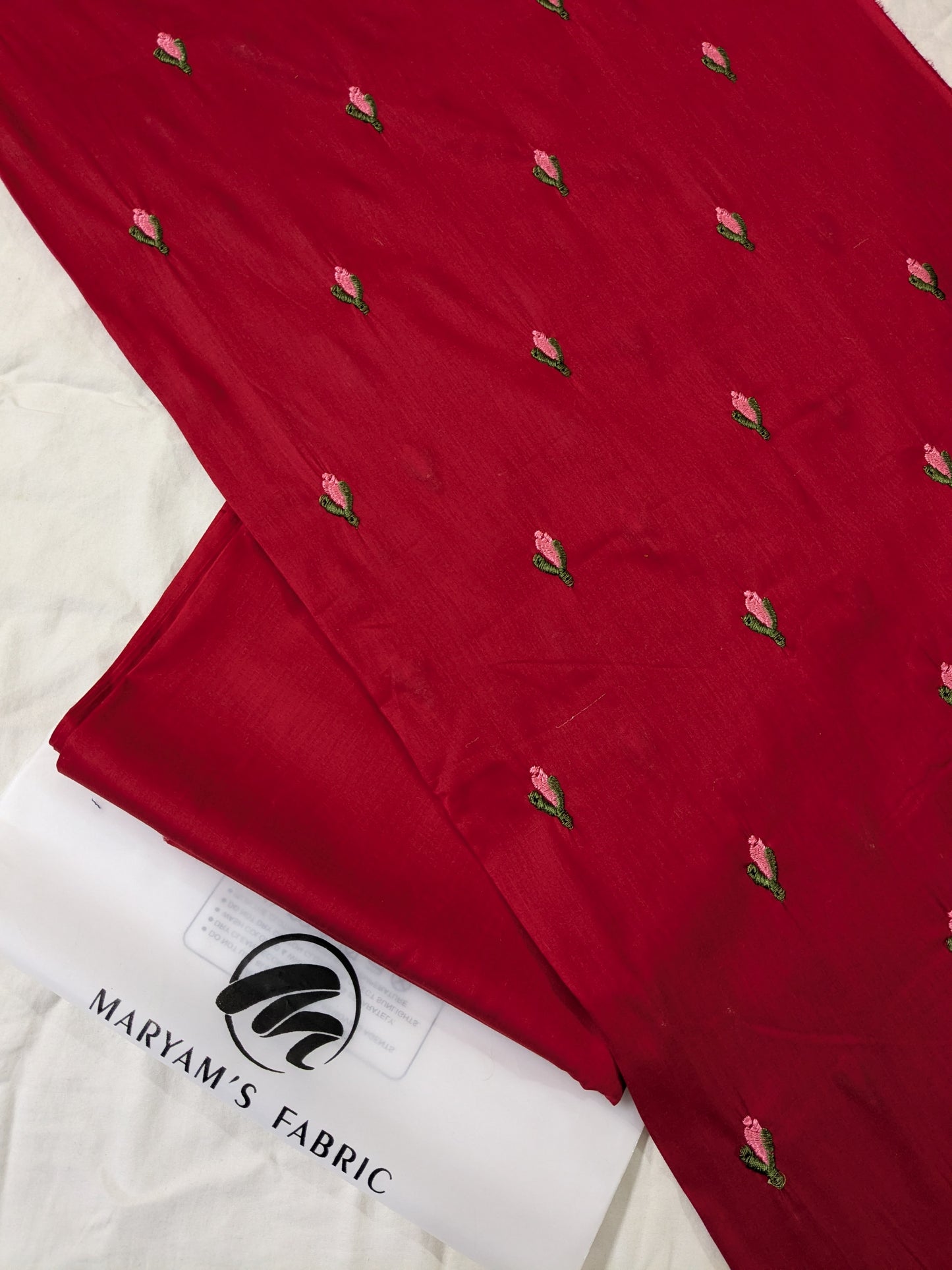 2PC LAWN BAREZE EMBROIDERY MOTIF SUMMER MOST DEMANDING COLLECTION (BNDI000RD)