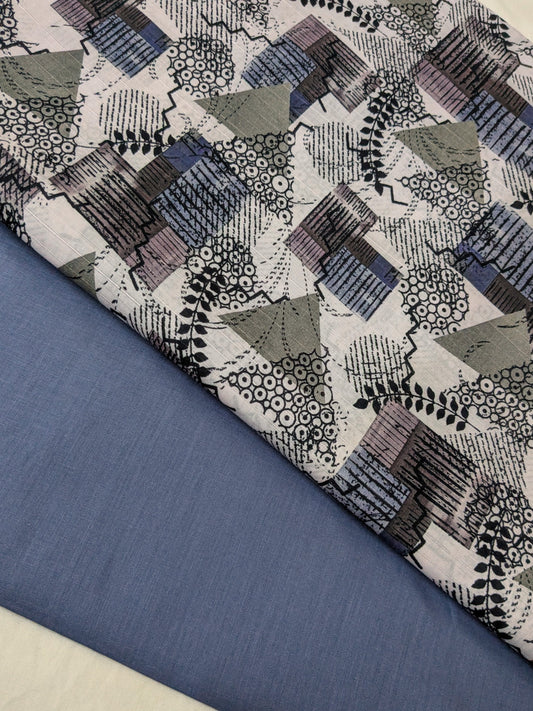 DIGITAL PRINT BANA DORA 2PC LAWN LUXURIOUS COLLECTION