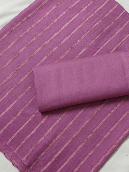 2PC ALPINE VELVET MARINA WINTER COLLECTION TEA PINK (AVD200TP)