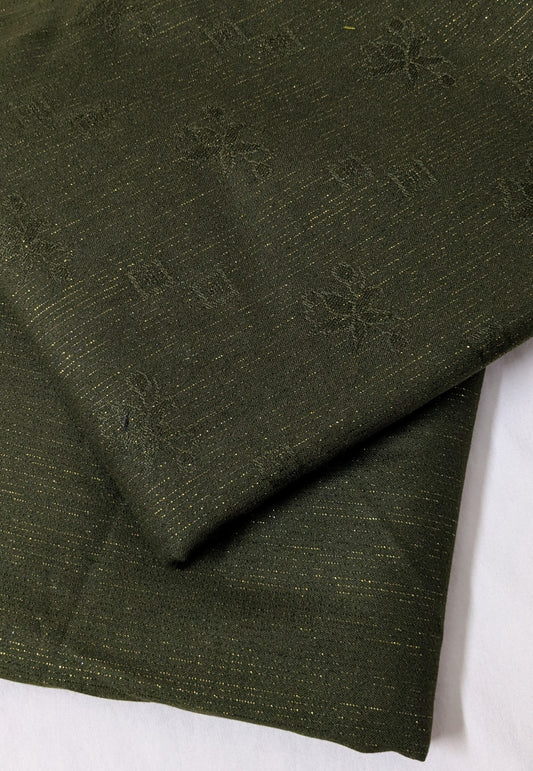 2PC ZARI LINE MOON LITE MARINA WINTER PREMIUM COLLECTION (DARK MHNDI)