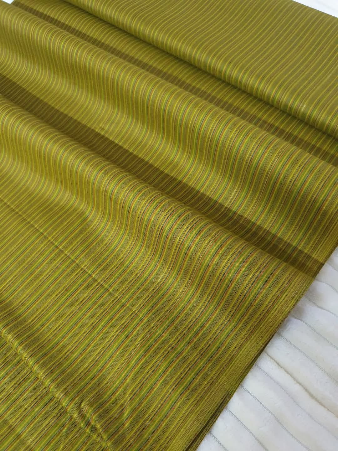 Handmade woven rangoli cotton 2pc summer demanding article 5 metr Fabric(RN00DW)