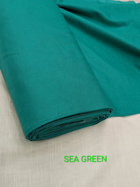 2PC PREMIUM QUALITY SLUB KHADAR WINTER COLLECTION (SEA GREEN) 5 METR