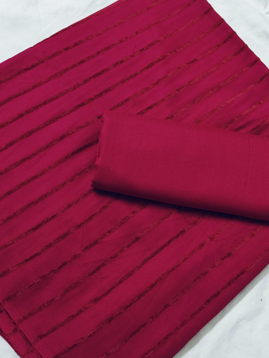 2PC ALPINE VELVET MARINA WINTER COLLECTION REDISH  CARROT (AVD200CR)