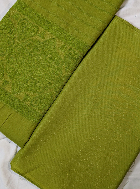 3PC ZARI LINE MOON LITE MARINA MOST DEMANDING WINTER COLLECTION (PARROT GREEN COLOR)(3ZRM00DW)