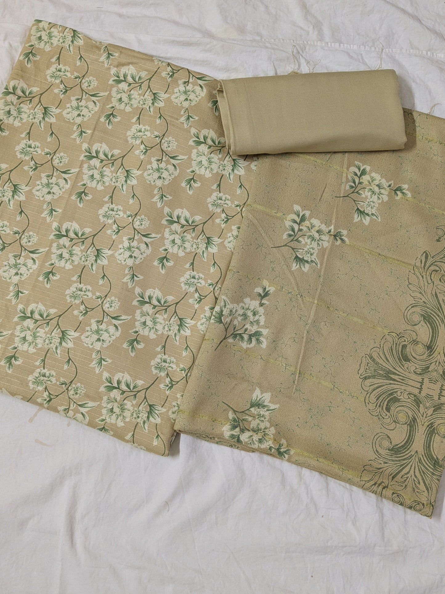 3PC MARINA PRINTED SUIT WINTER COLLECTION (BEING SKIN COLOR)