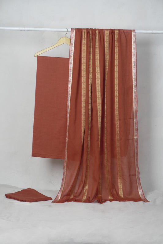 3PC BANA DORA SELF JAQUARD PREMIUM QUALITY SUMMER COLLECTION (BNSOORS)