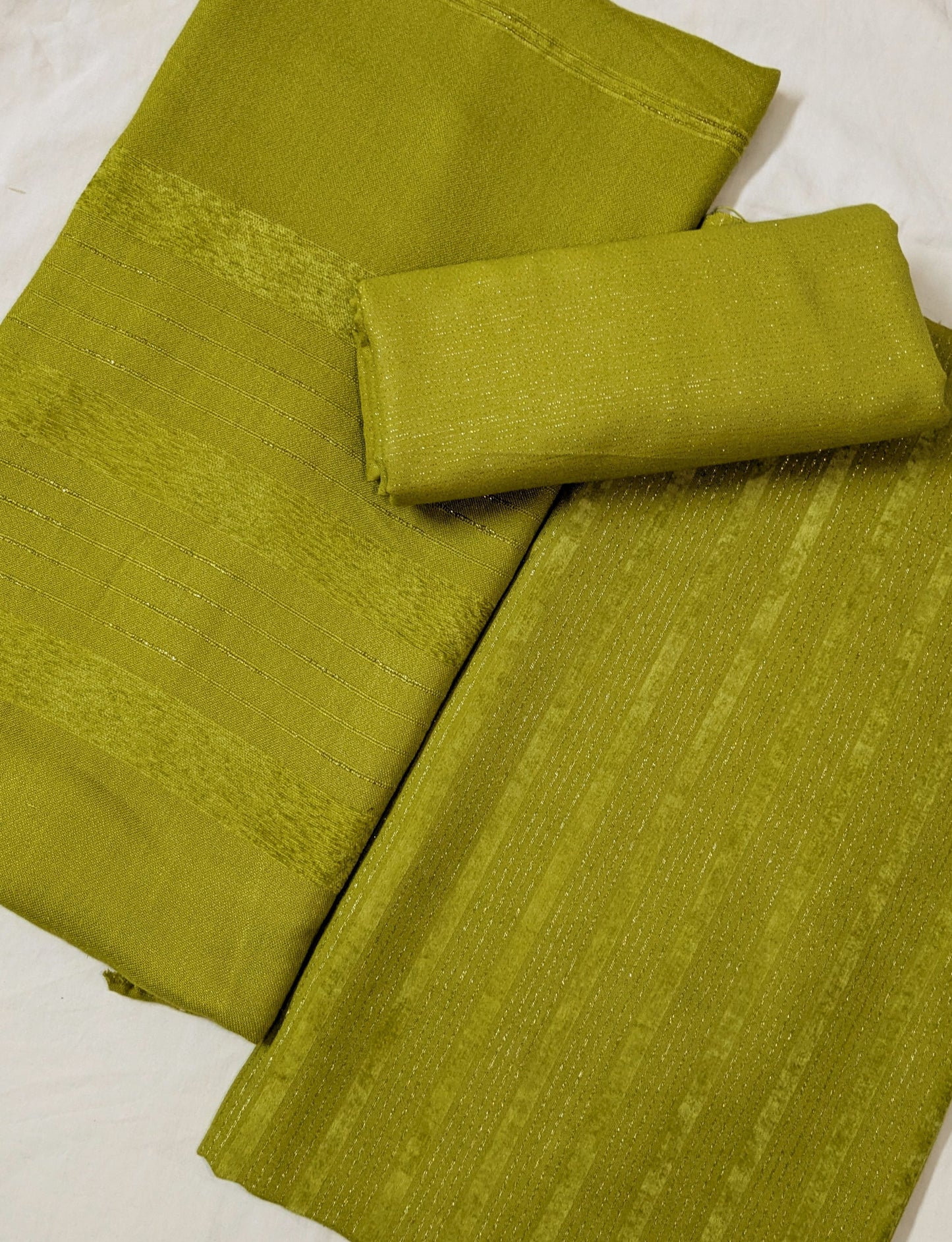 3PC ALPINE ZARI VELVET MARINA MOST DEMANDING WINTER COLLECTION DHANI GREEN (AVDZ00DW)