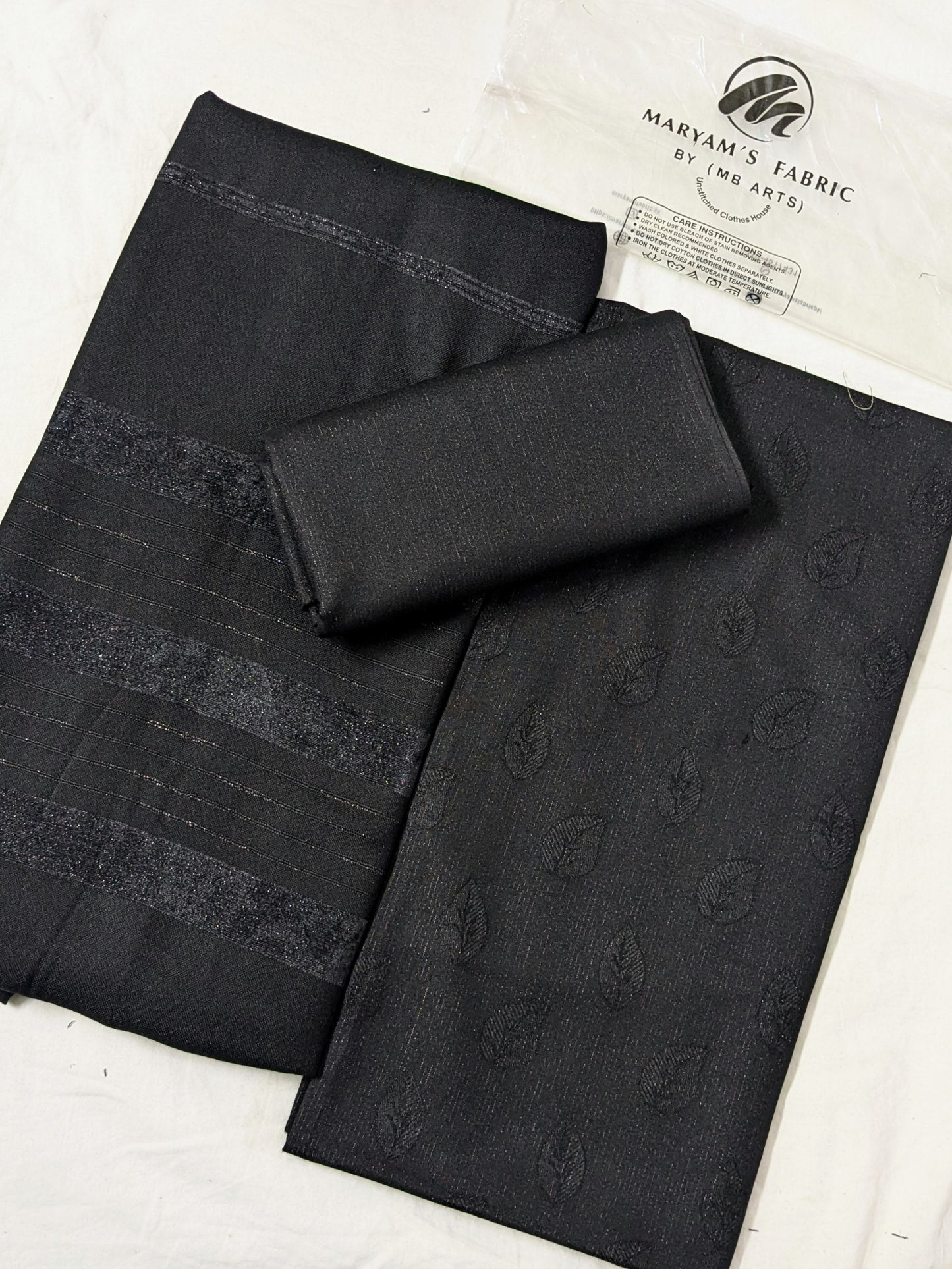 MOON LITE MARINA 3PC MOST DEMANDING WINTER COLLECTION (JET BLACK COLOR,)