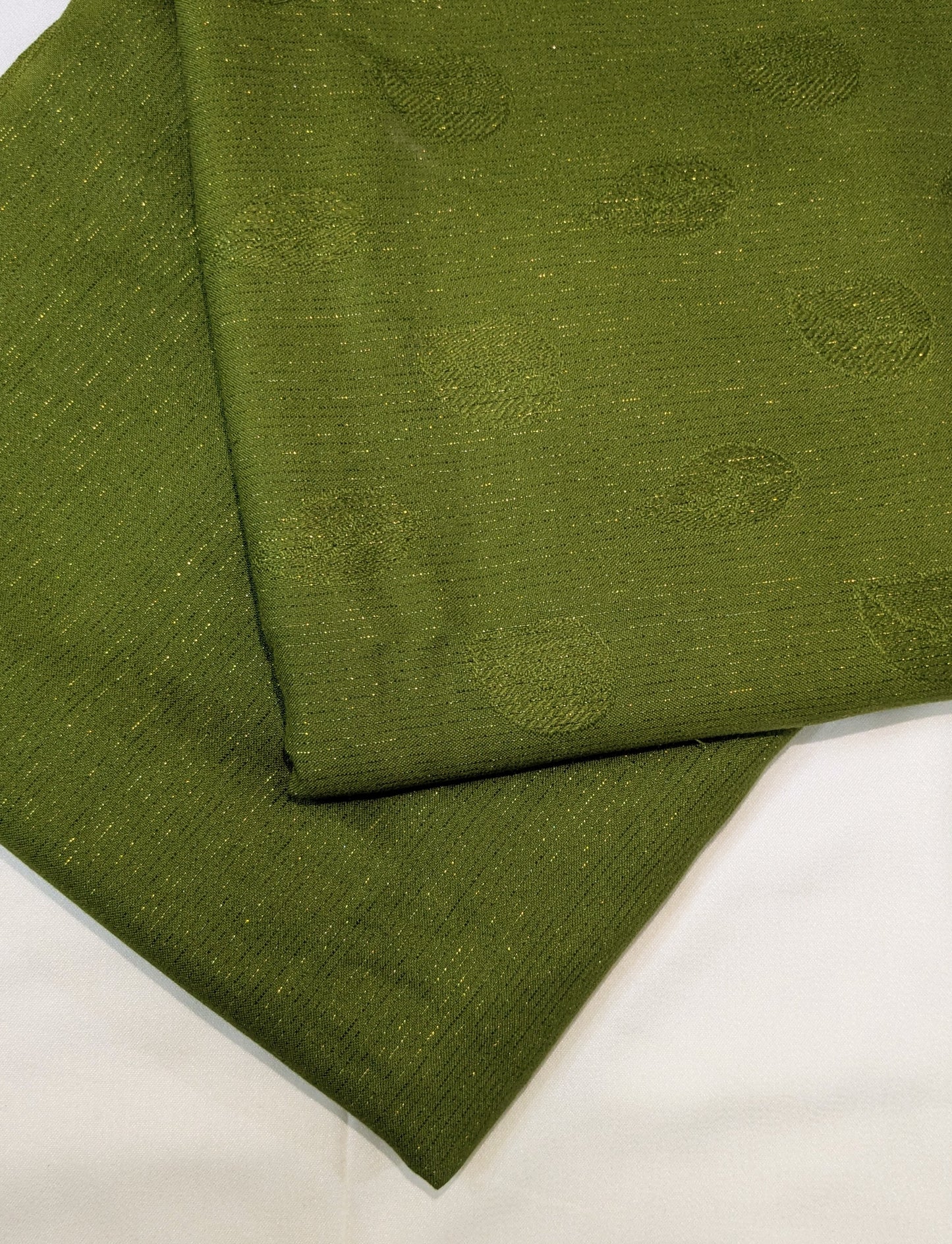 2PC ZARI LINE MOON LITE MARINA WINTER PREMIUM COLLECTION NEW DESIGN (PARROT GREEN)