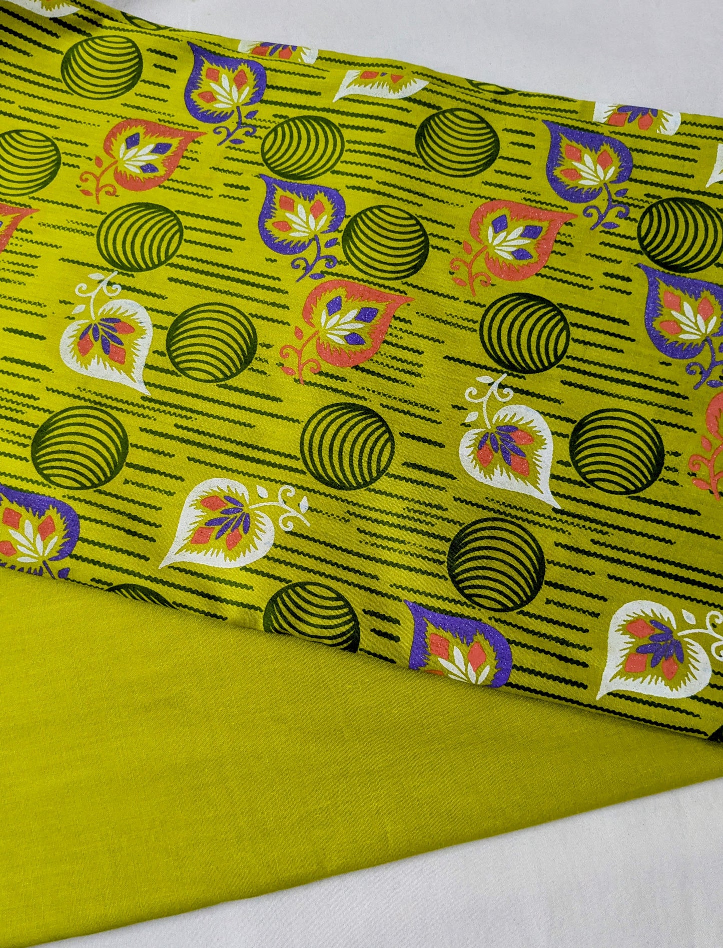 2PC LAWN SUIT PASTE PRINT