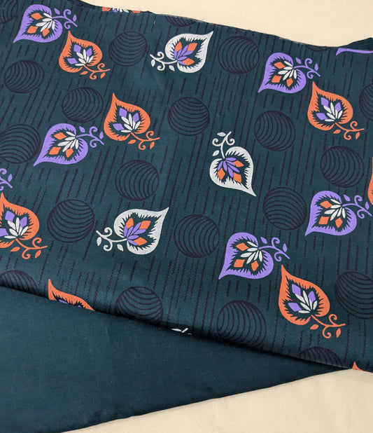 2PC LAWN SUIT PASTE PRINT