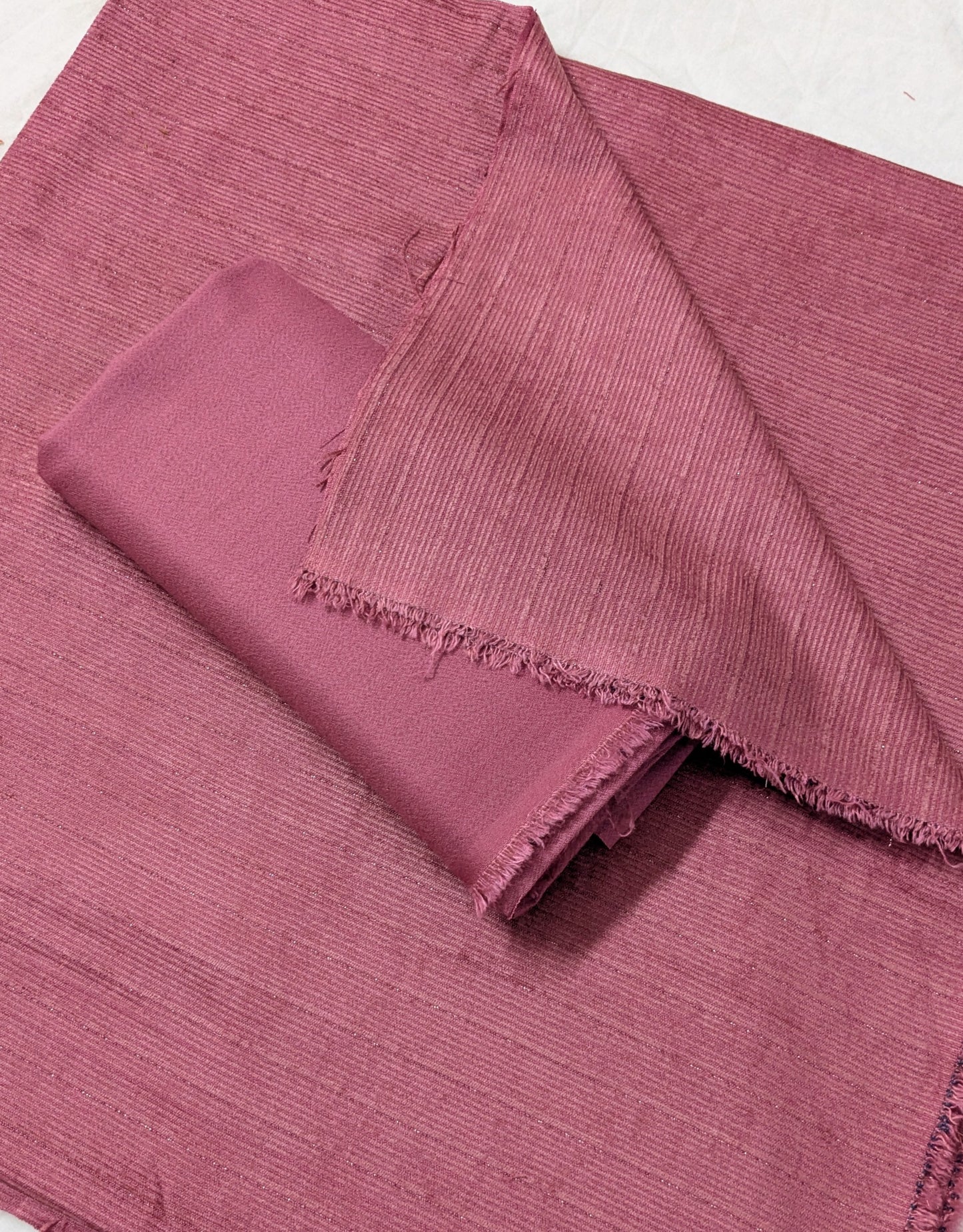 PEACH WOOL VELVET 2PC EXPORT QUALITY WINTER COLLECTION ( BABY PINK) BEAUTIFUL COLOR