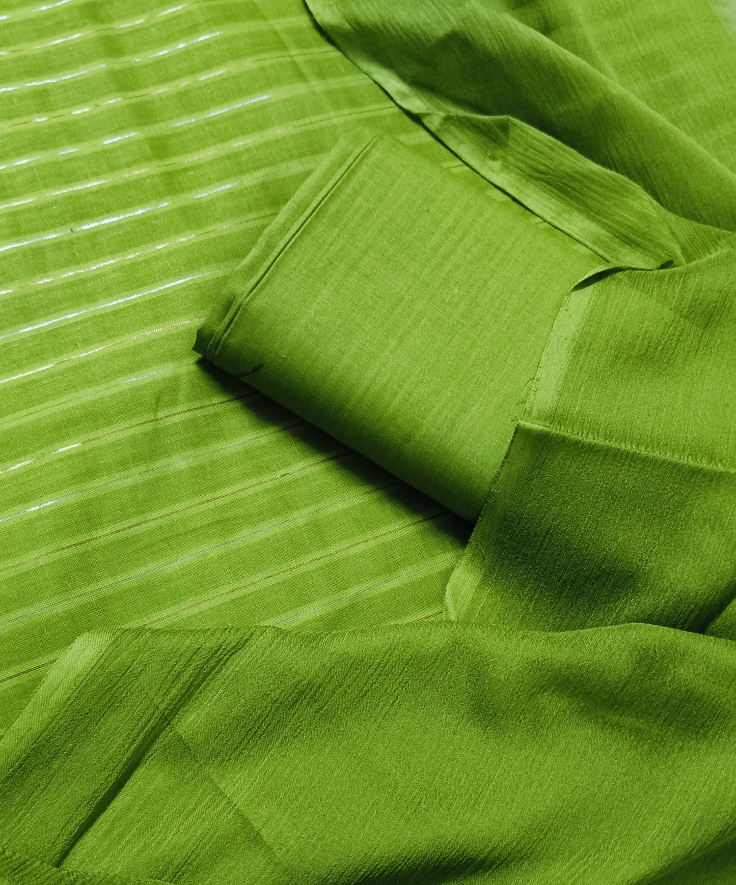 3PC ZARI LINE MOON LITE WITH KRINCLE SHAFOON DUPATTA HIGH QUALITY (ZR300DW)