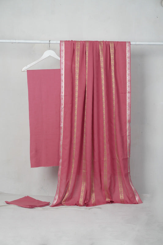 3PC BANA DORA SELF JAQUARD PREMIUM QUALITY SUMMER COLLECTION (BNS00GJ)