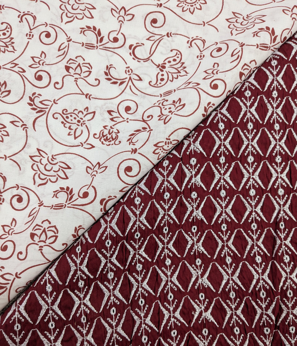 CHICKEN SHIFLY EMBROIDED 2PC LAWN COLLECTION 2025