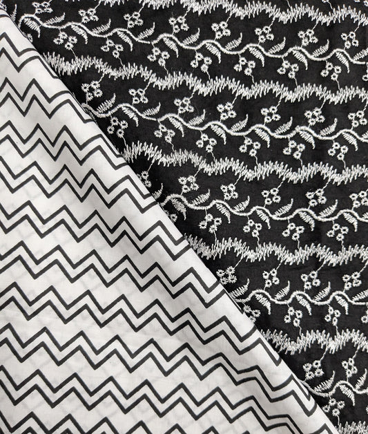 Chicken Shifly Embroided 2pc Lawn collection 2025(CH002B)