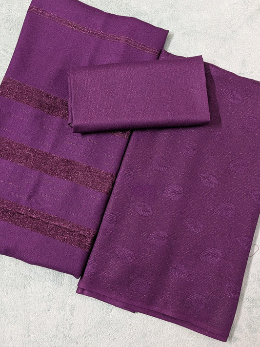 MOON LITE MARINA 3PC WINTER MOST DEMANDING ARTICLE 2025 ( PURPLE COLOR)