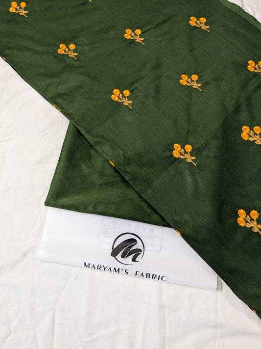 2PC LAWN BAREZE EMBROIDERY MOTIF SUMMER MOST DEMANDING COLLECTION (3DOT000BG)