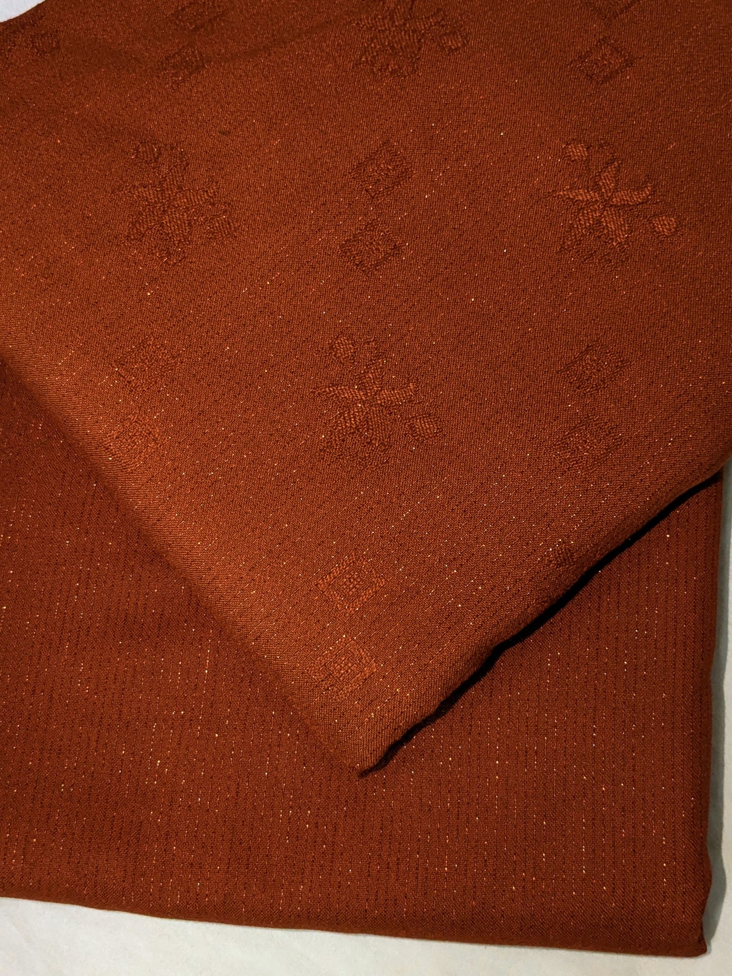 2PC ZARI LINE MOON LITE MARINA WINTER PREMIUM COLLECTION (RUST COLOR)