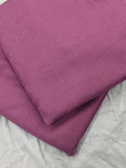 2PC ZARI LINE MOON LIGHT PEACH MARINA MOST DEMANDING WINTER COLLECTION (TEA PINK)