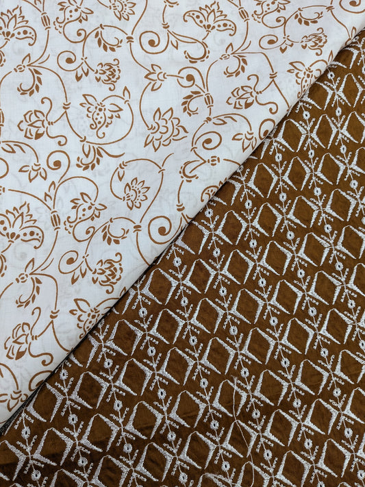 CHICKEN SHIFLY EMBROIDED 2PC LAWN COLLECTION 2025