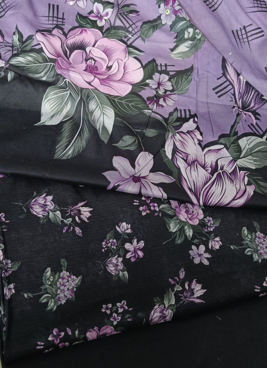 3PC NISHAT DIGITAL PRINT BANA DORA LAWN COLLECTION (NS00D10)