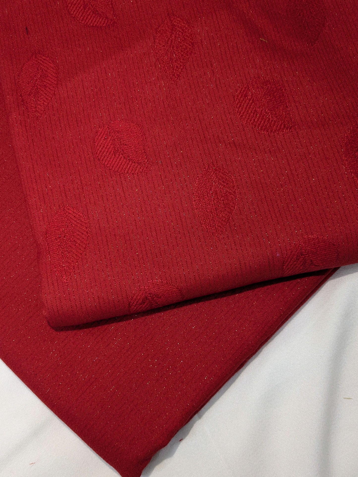 2PC ZARI LINE MOON LITE MARINA WINTER PREMIUM COLLECTION NEW DESIGN (RED COLER)