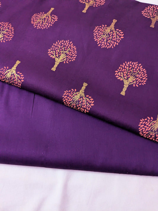 2PC LAWN SUIT PASTE PRINT