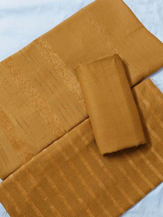 ALPINE ZARI VELVET DHANK MARINA 3PC MOST DEMANDING WINTER COLLECTION 2025 MASTRD COLOR (AVDZ00MS)